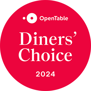 OpenTable Diners Choice 2024 badge